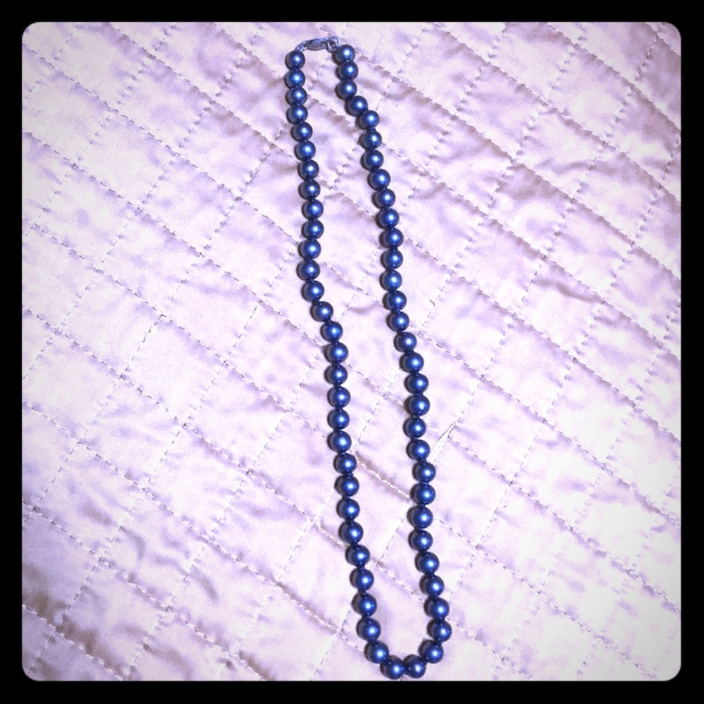 Peacock Cultured Fresh Water Pear Necklace